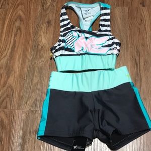 Girl’s 2pc swimsuit by Varsity Spirit